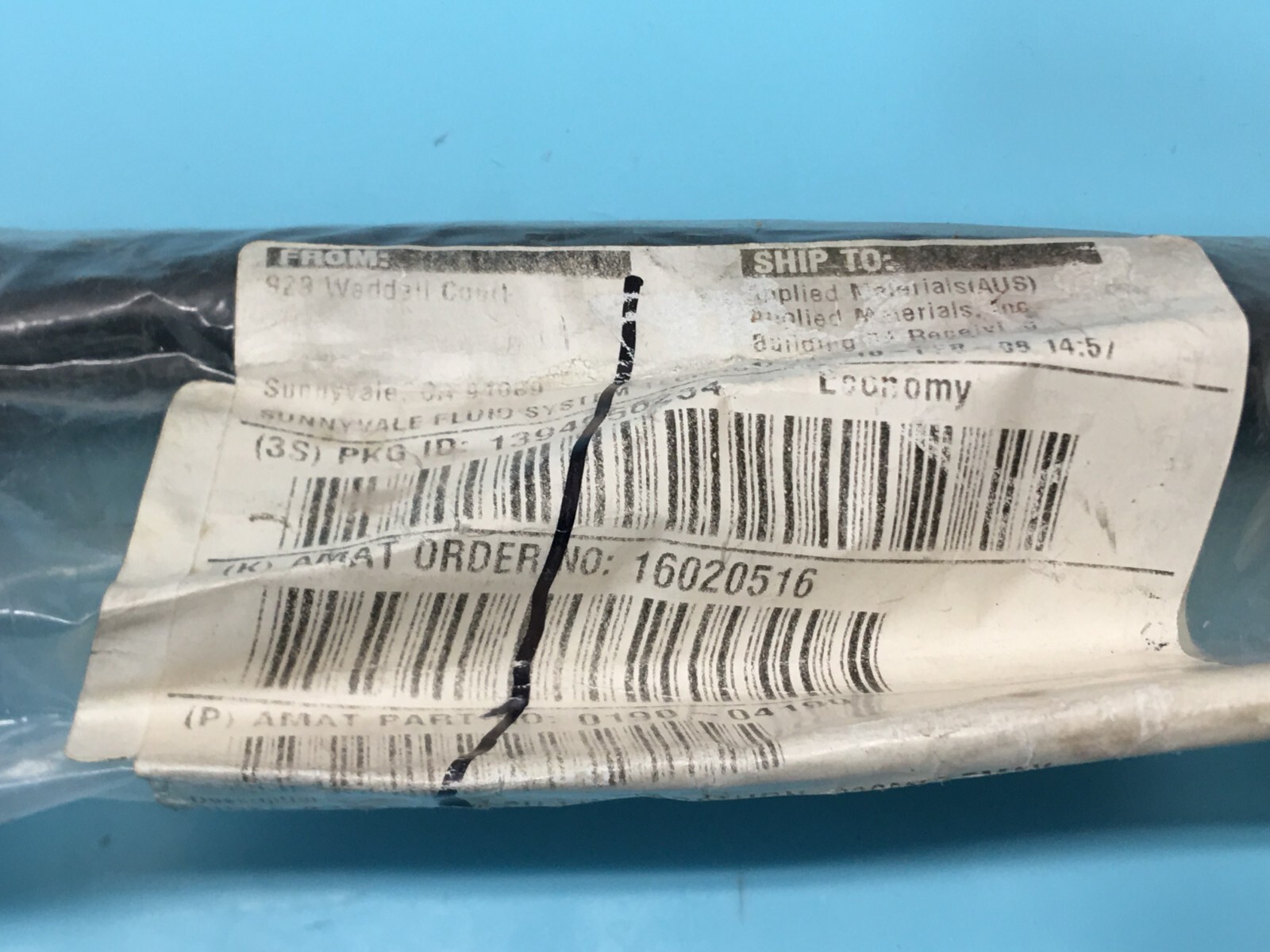 APPLIED MATERIALS AMAT 0190-04190 HOSE ASSEMBLY, CH LINER RETURN, 184853