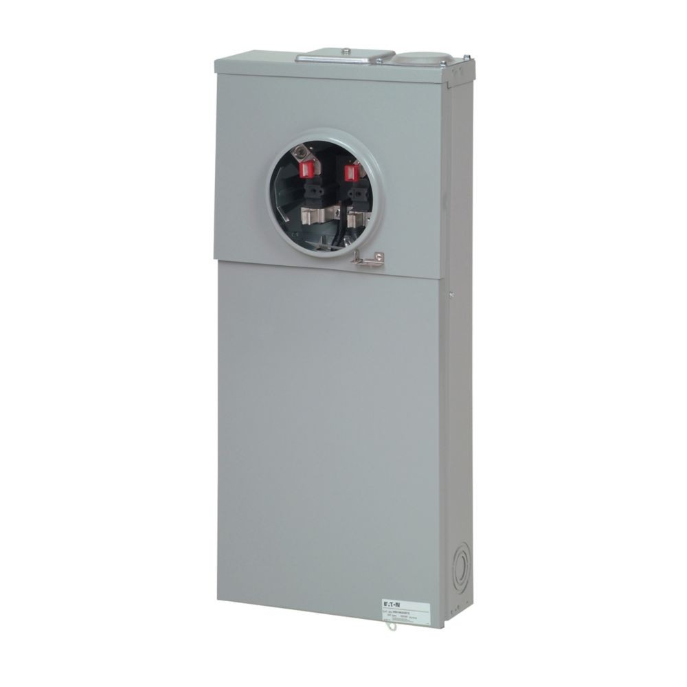 Eaton MB816B200BTS 200A Resi Meter Breaker, NEMA 3R, 120/240 Vac