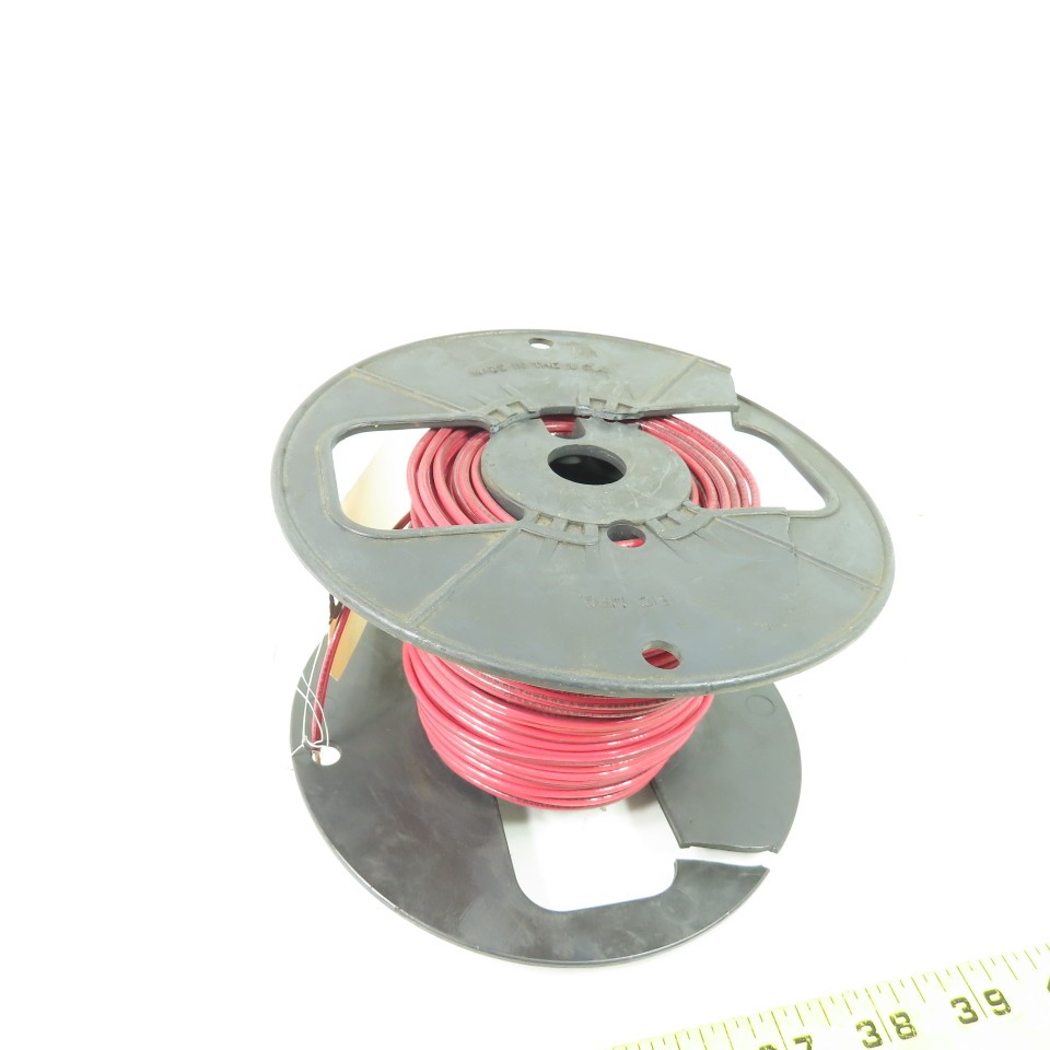 Cerro Vinylon 14AWG THHN/THWN/AWM Red Solid Copper Wire 600V 318′