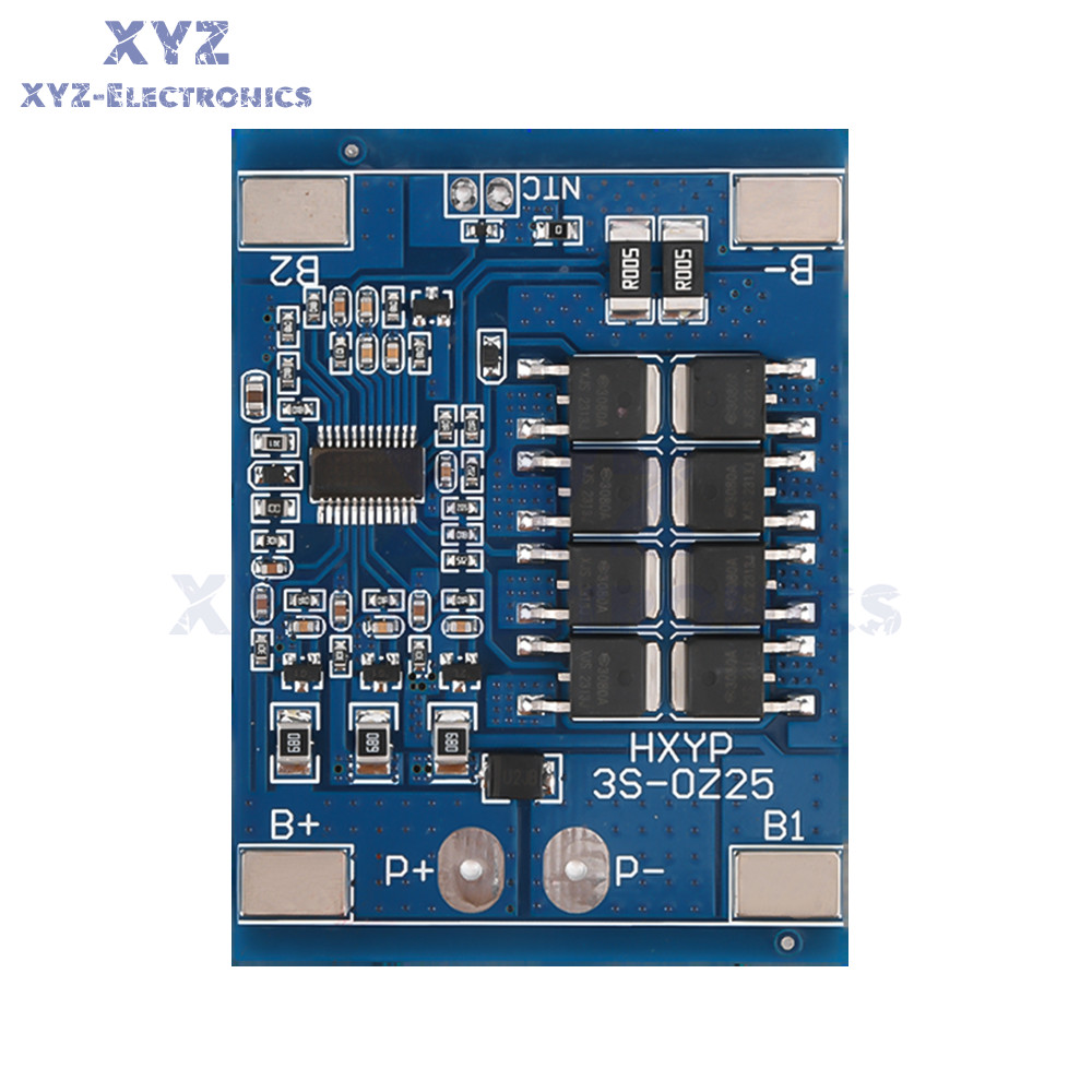 3S 12V 15/20/25/30A 18650 Li-ion Battery Protection Board 11.1V 12.6V Balanced