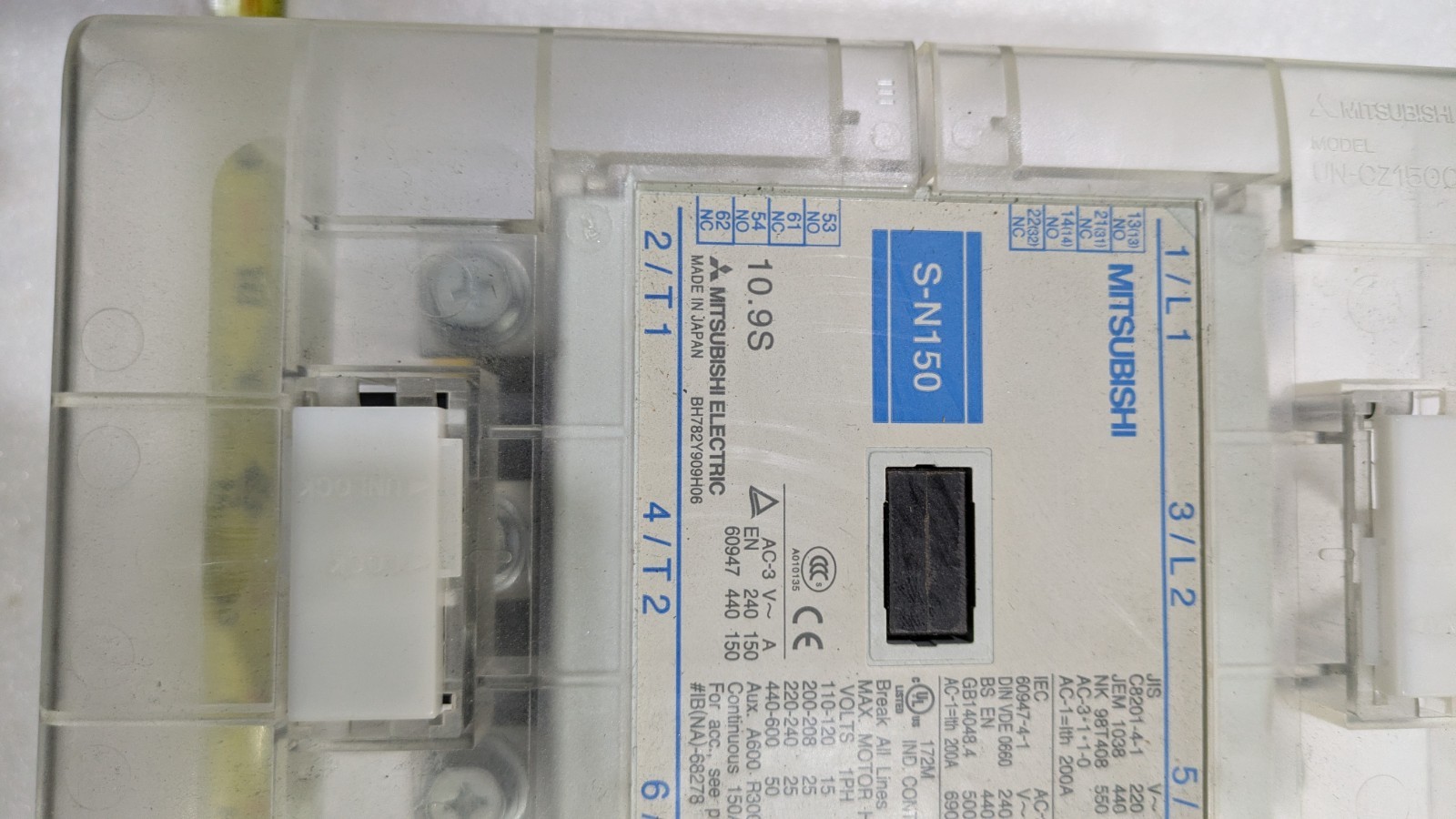 MITSUBISHI ELECTRIC S-N150 110 VAC