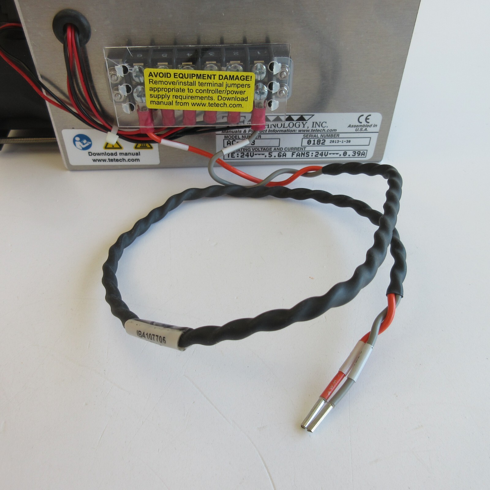 Te Technology Cooling Assembly AC-053 w/wire