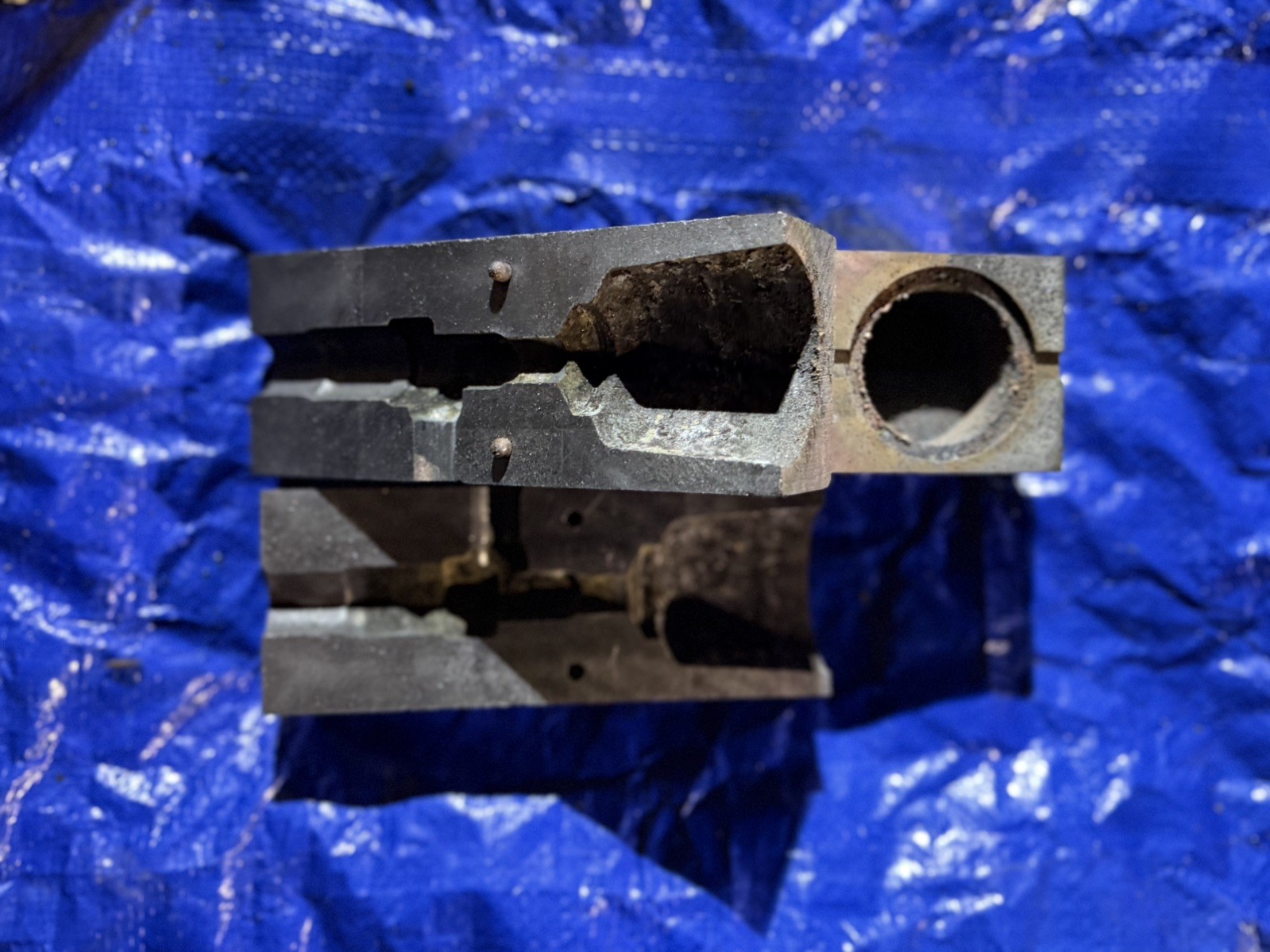 New nVent Cadweld Exothermic Mold GRC182Q 4/0 AWG Conc. to 3/4 Cu-Clad Rod