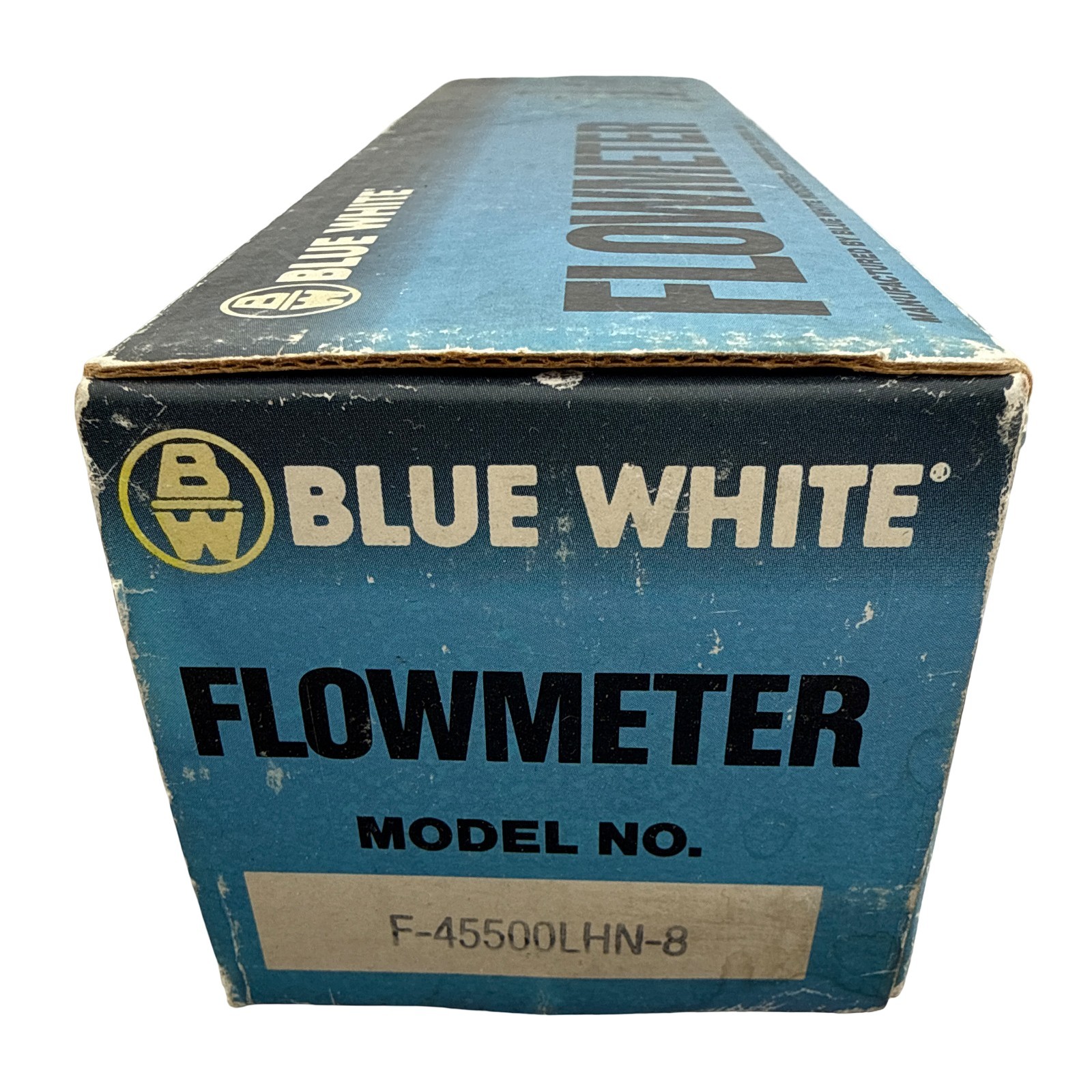 BLUE-WHITE F-45500LHN-8 FLOWMETER NEW