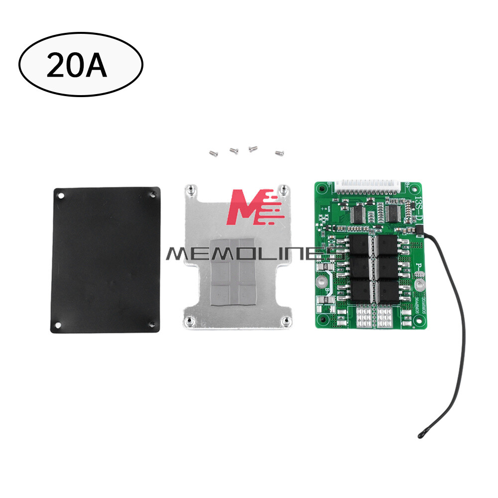 13S 48V 20A 30A Same Port Battery Protection Board for 18650 Li-ion Battery DIY