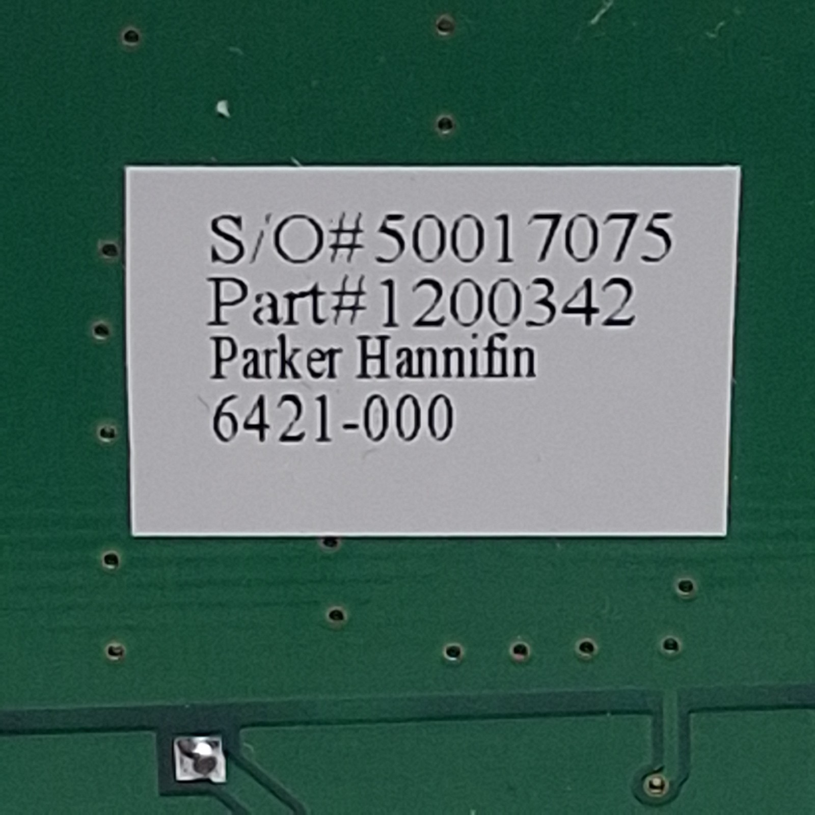 Parker 952956 1200342 POO35 REV.B Sporlan IB3 Interface Board, 24VDC, SDR-3/X