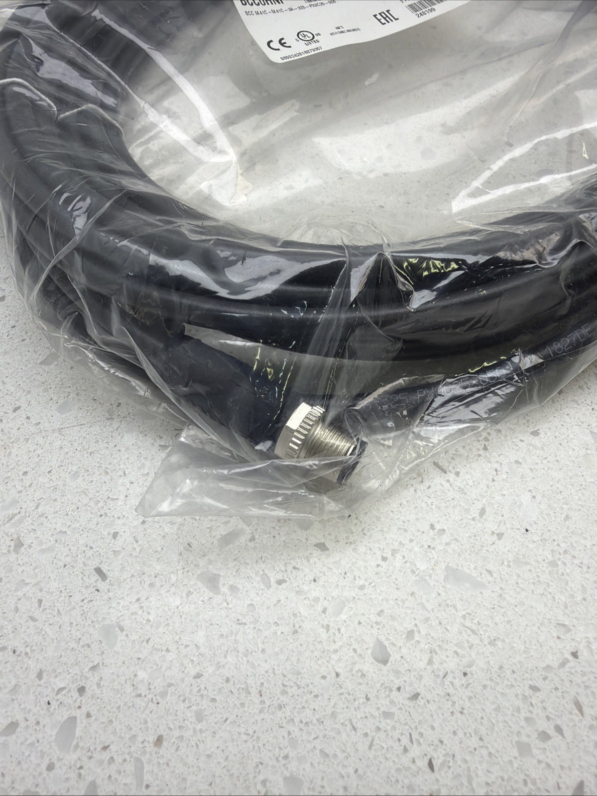 BALLUFF BCC0HNP, DOUBLE ENDED CORDSET, NEW* #328747