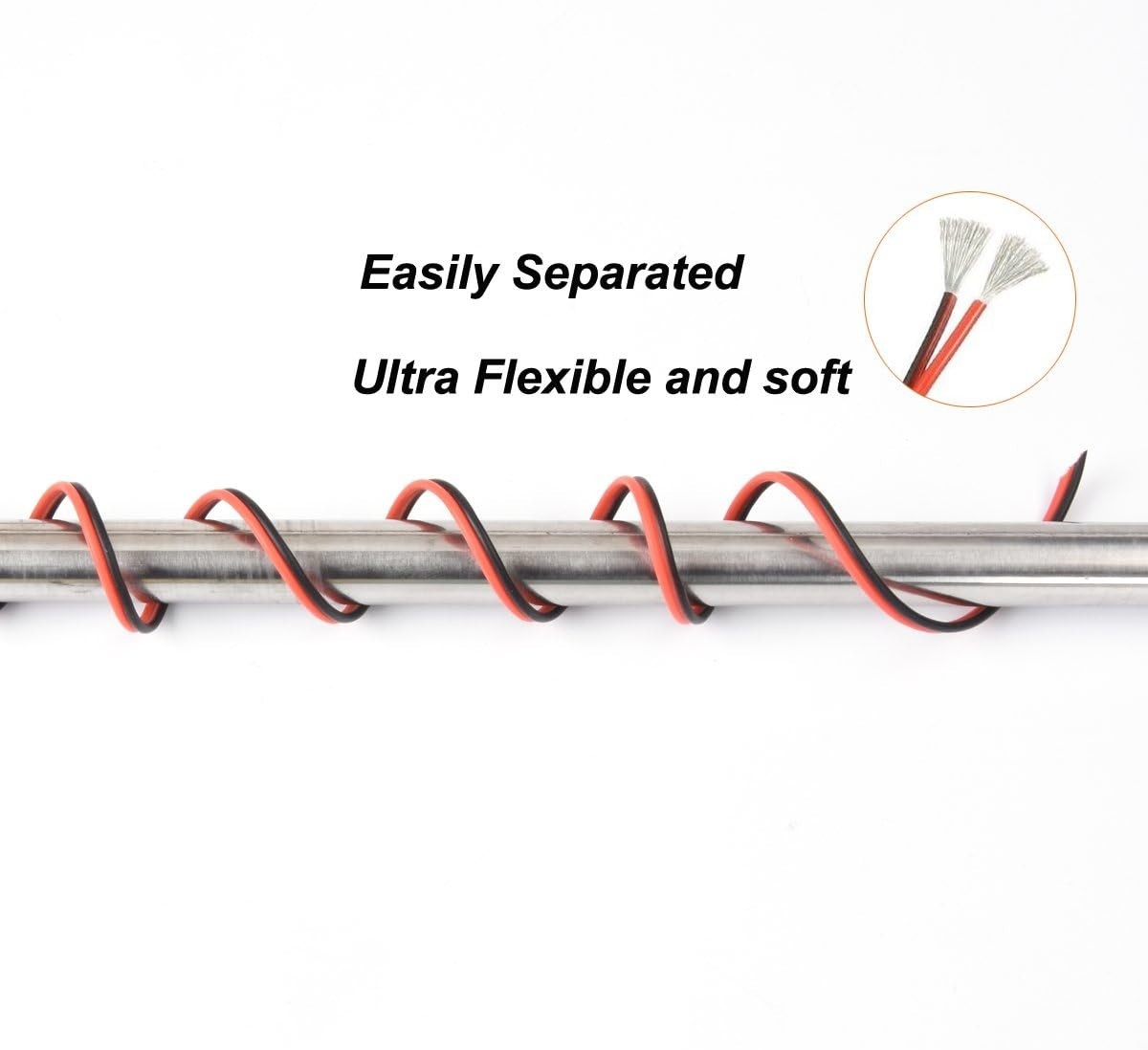 18 AWG Silicone Wire (60ft) – Perfect for DIY Projects & Electrical Applications