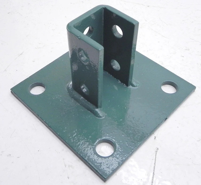 Thomas & Betts Square Post Base AP232SQHDG (4 Parts)