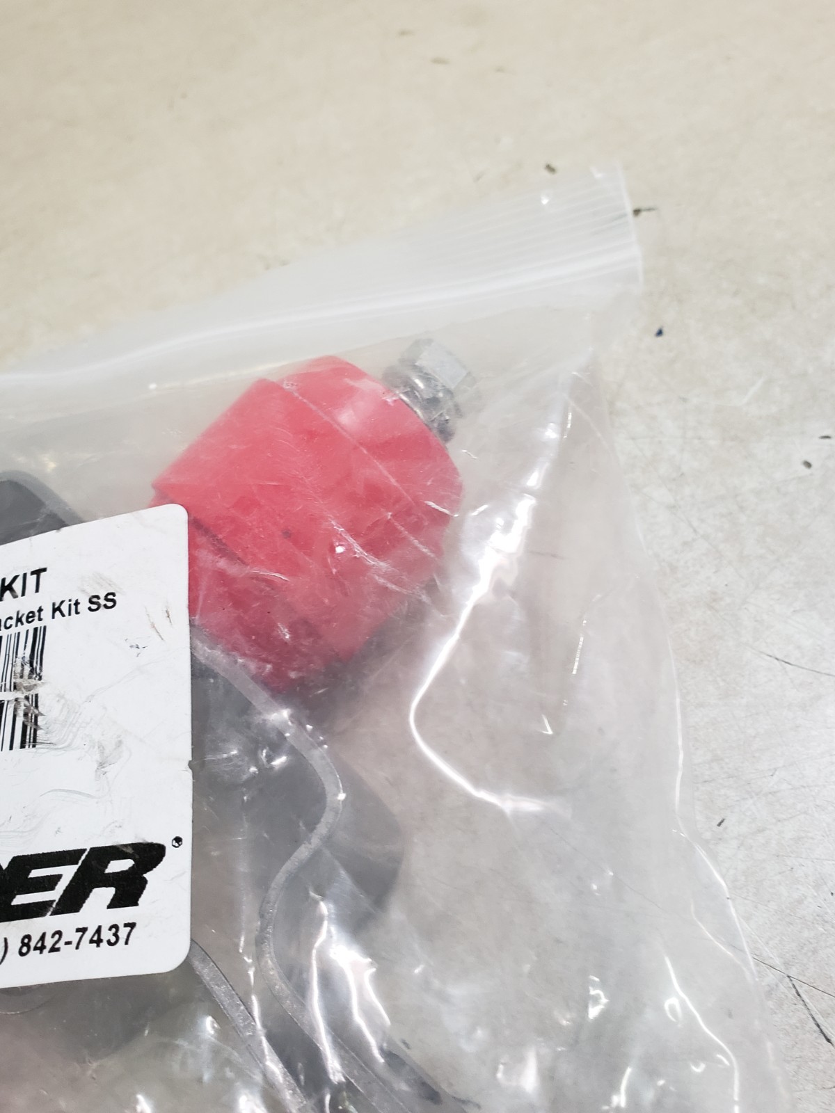 HARGER WBKT1KIT, 1” Wall Mount Bracket Kit SS