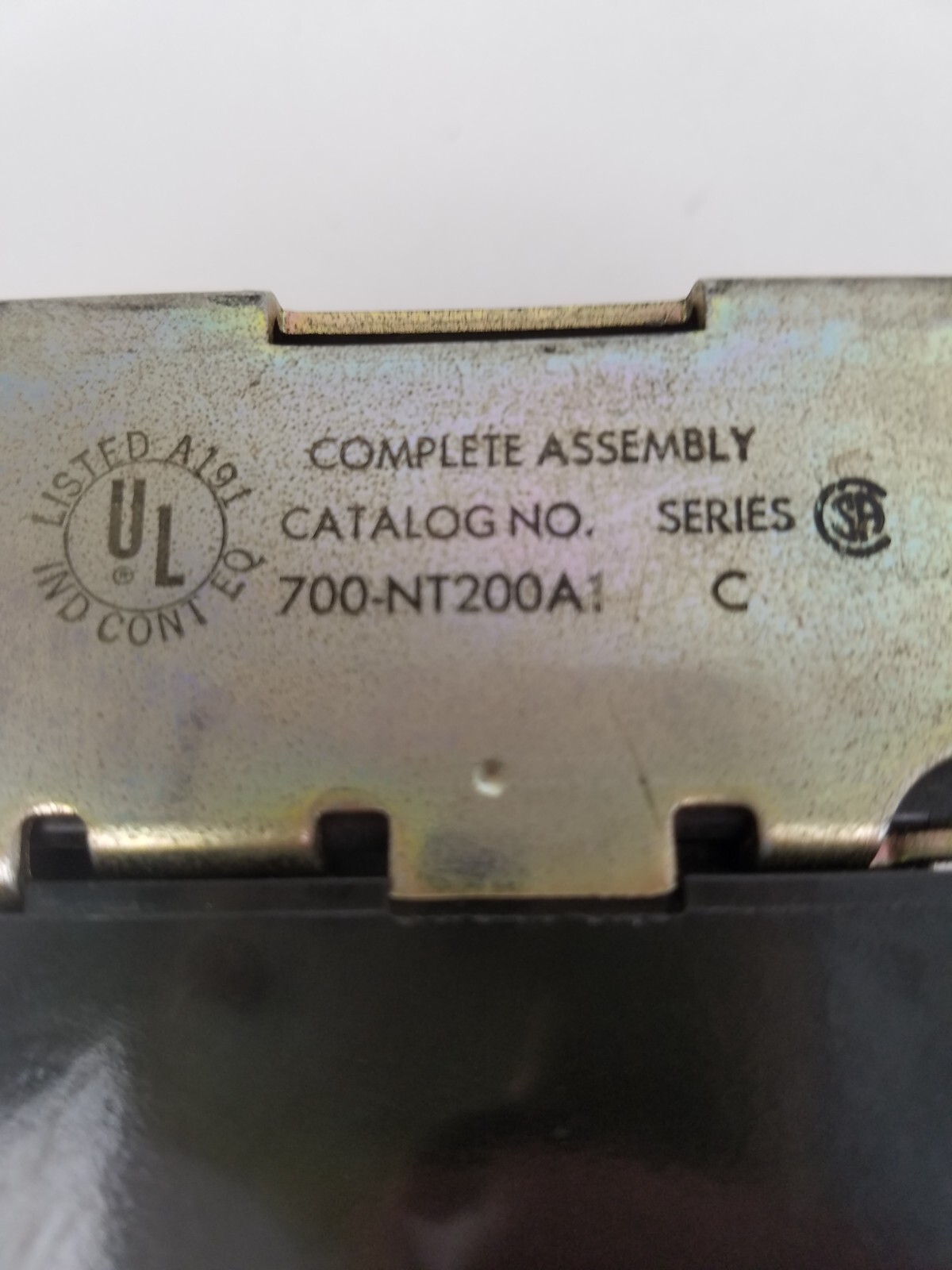 700-NT200A1 Allen Bradley AC Relay 120V Coil – Next Day Option