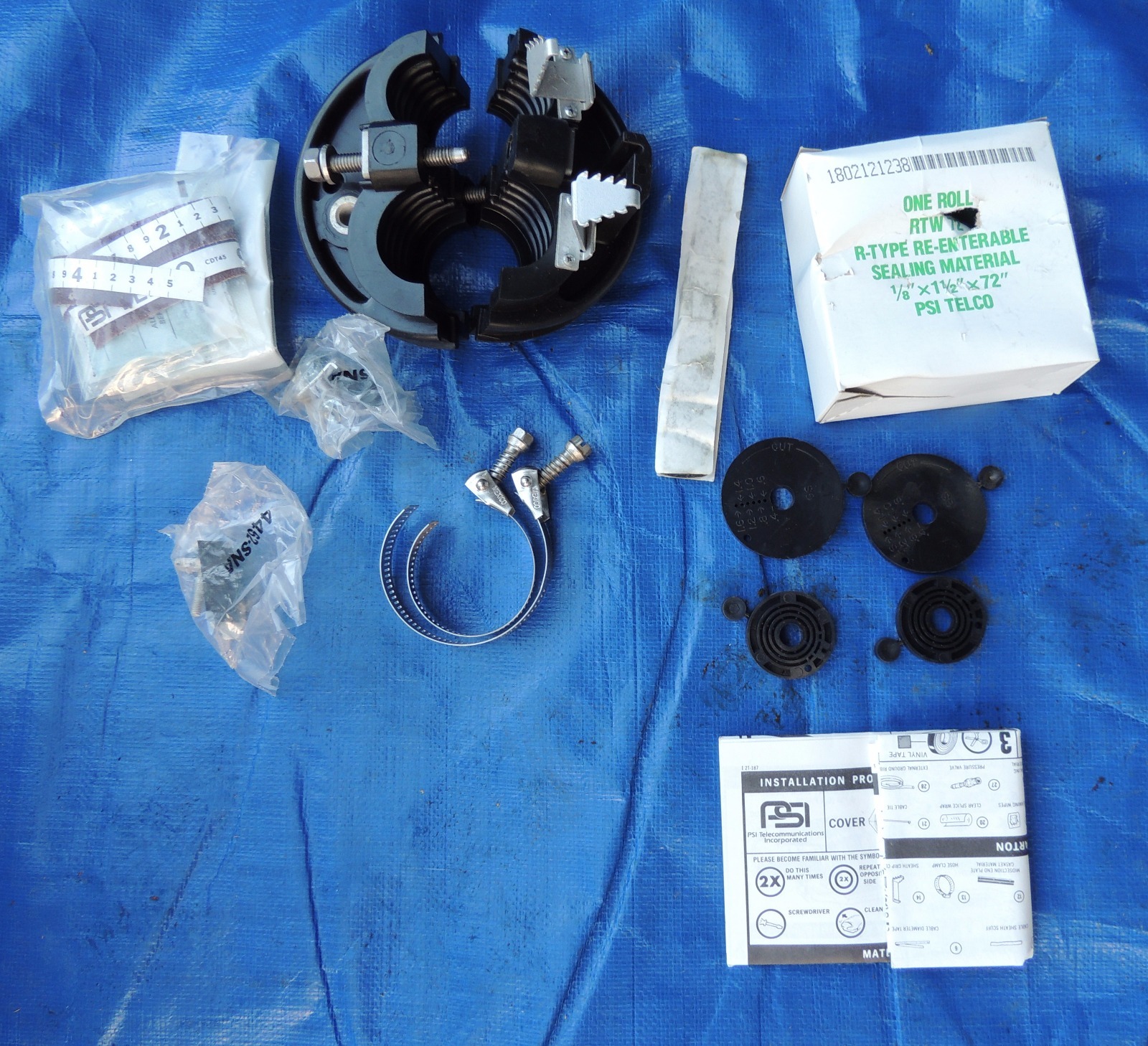 3M PSI 2A2-2E-510 ENDPLATE 2 TYPE 510 CABLE SPLICE CLOSURE KIT NIB