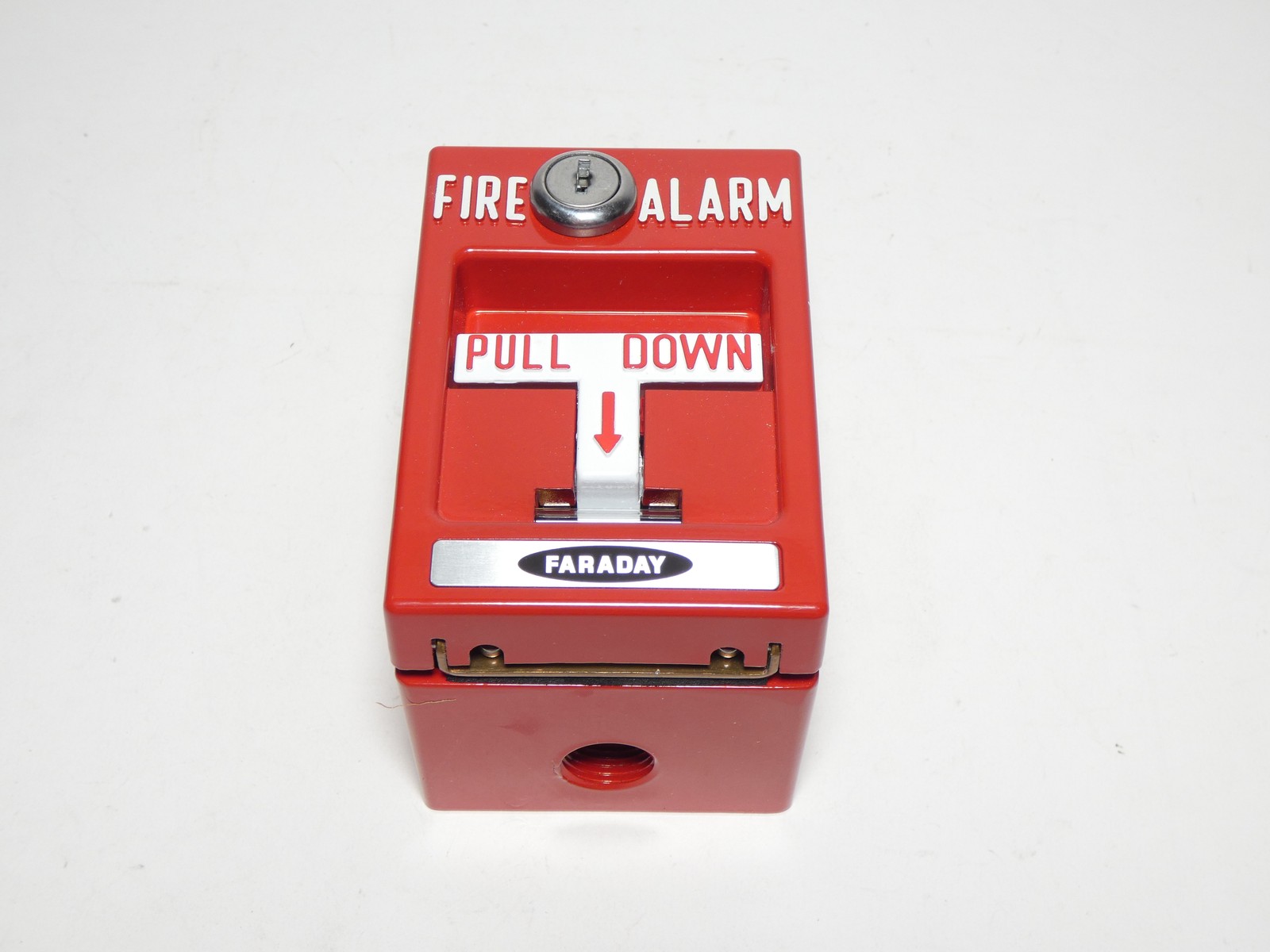 Faraday 500-648266FA Weatherproof Fire Alarm Pull Station NO KEYS – NEW Surplus!