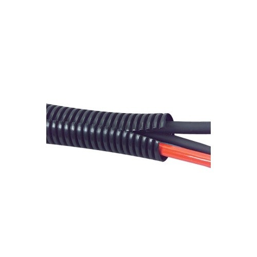 Absolute SLT38-5 5′ 3/8″ 10mm Split Wire Loom Conduit Polyethylene Corrugated