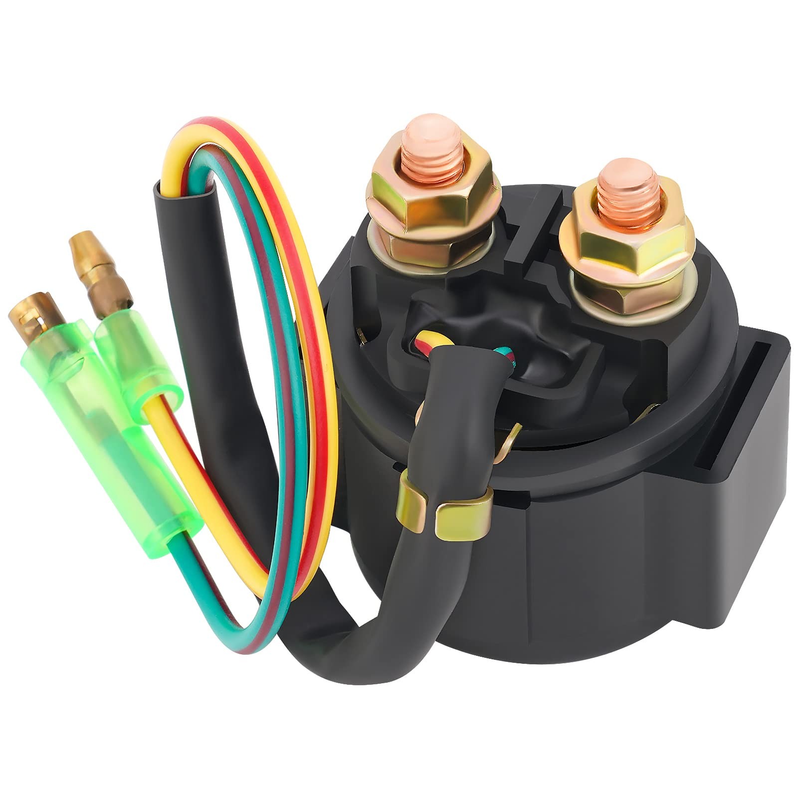 Solenoid Relay Honda TRX250 FOURTRAX 1997-2008 Black Rubber 12V