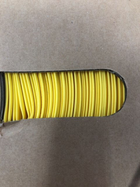 Dunbar 1635F 3/8 Inch Yellow Wire Spools 200m Length M23053/5 New Sealed
