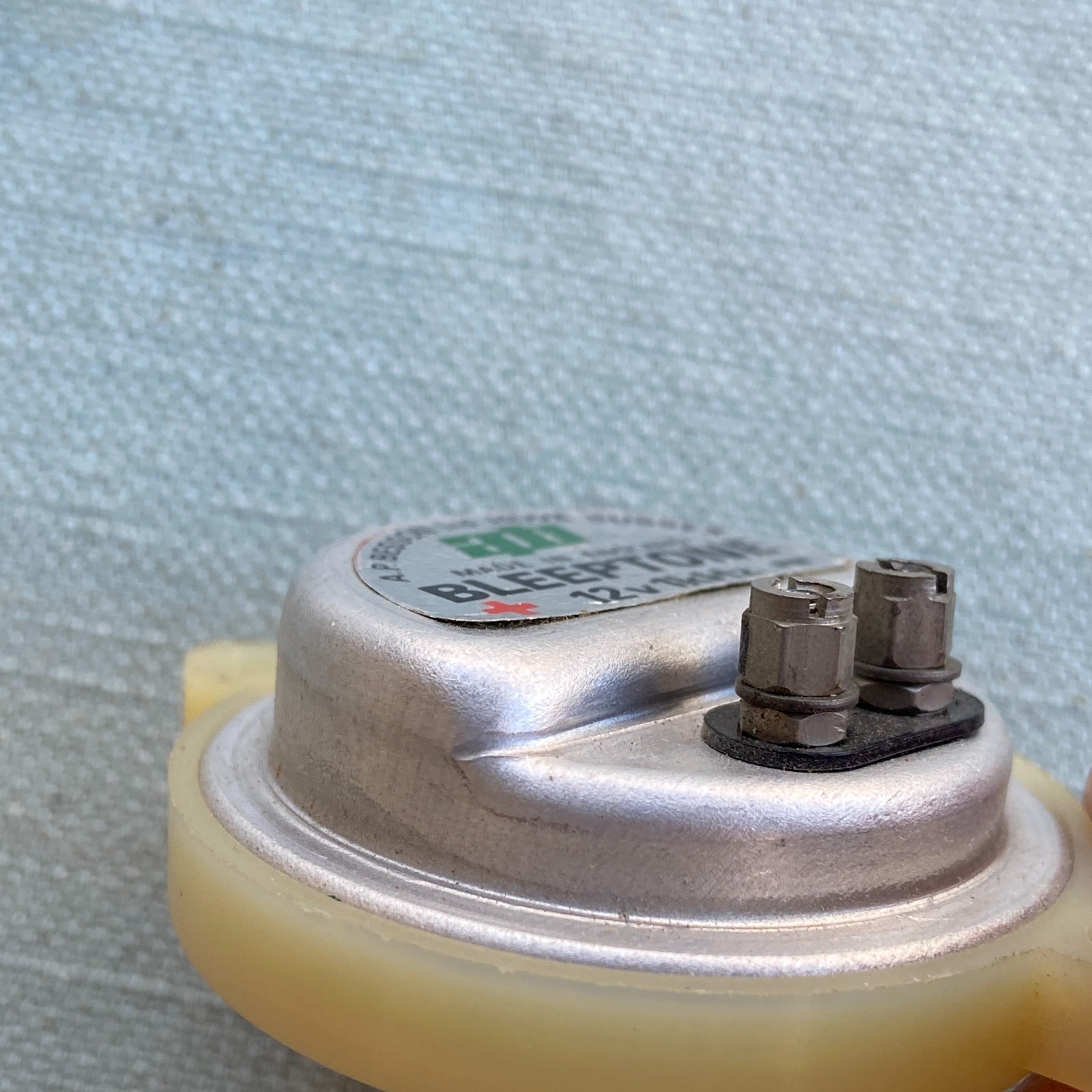 Vintage A.P. Beeson BLEEPTONE 12V Buzzer Alarm Made in England Lot 2 Untested