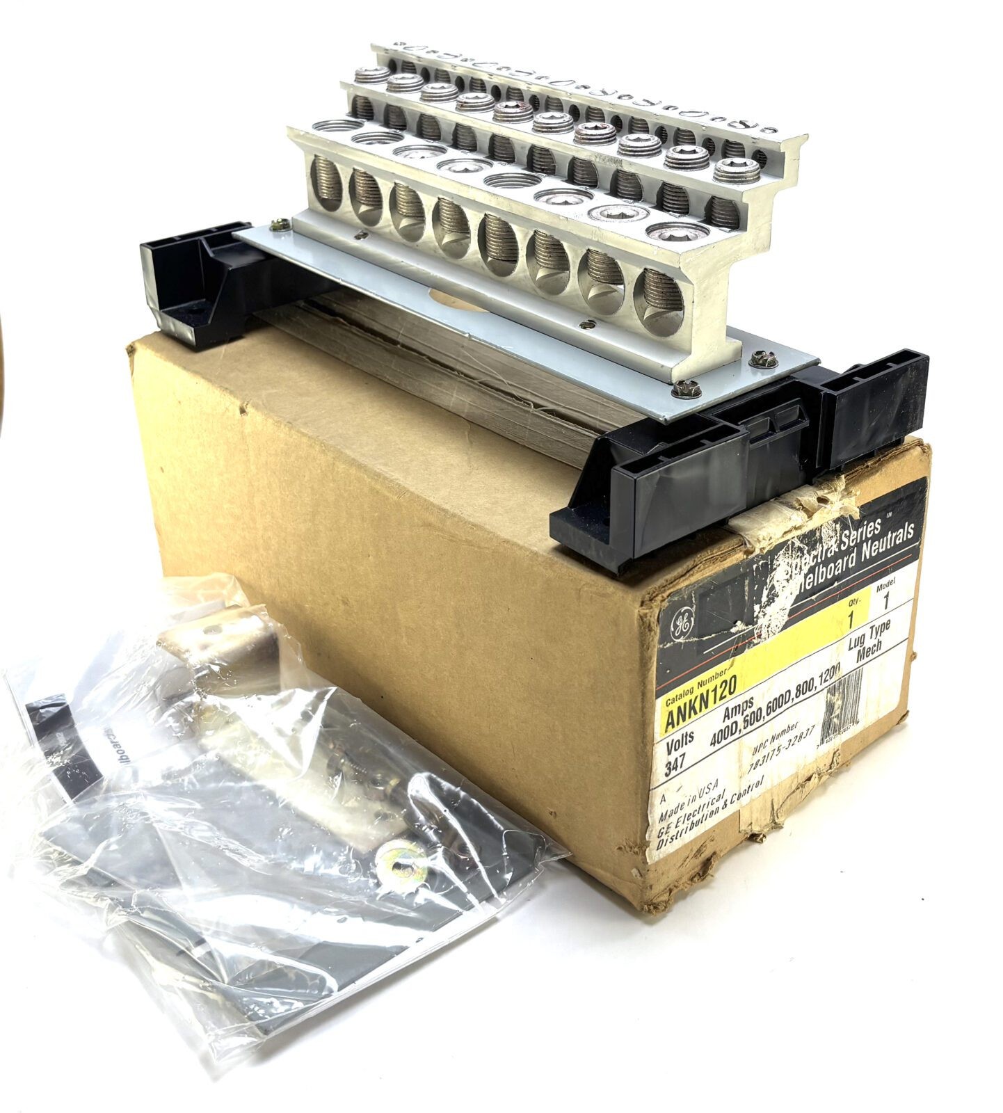 General Electric ANKN120 Neutral Lug & Assembly Kit (New In Box)