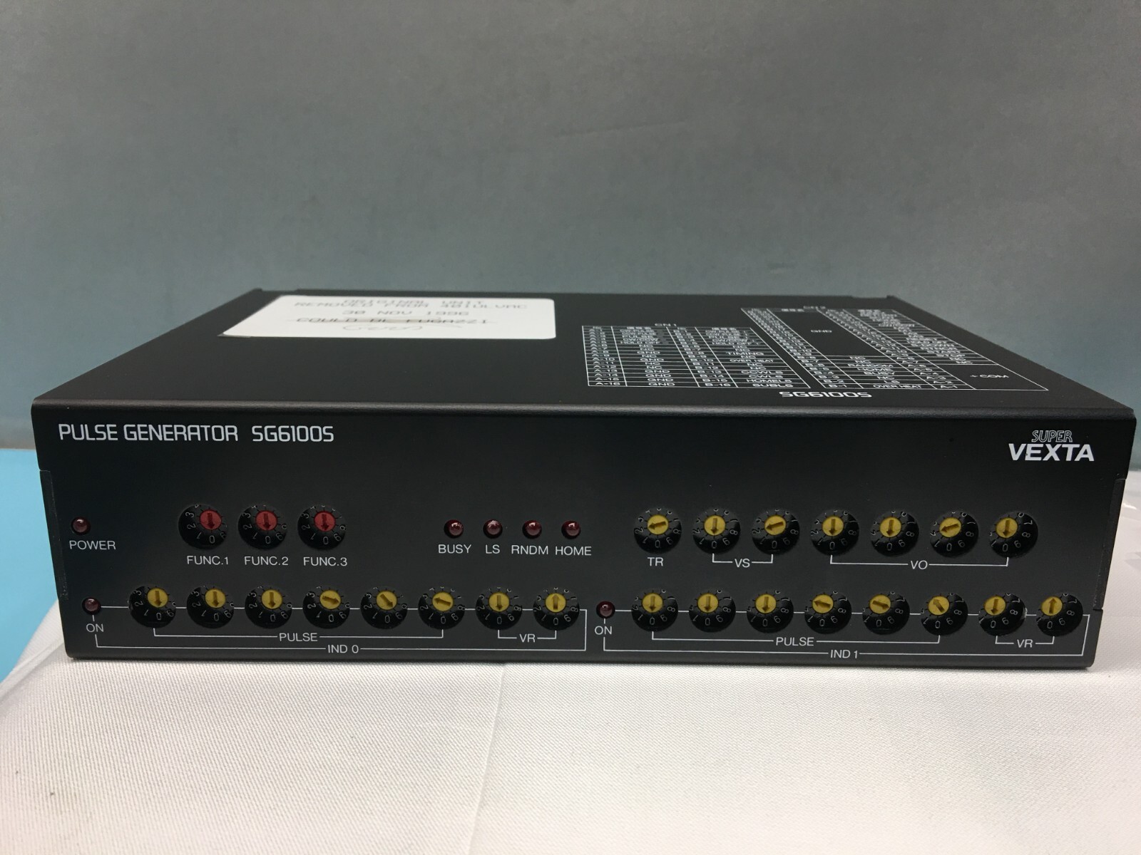 ORIENTAL MOTOR SG6100S SUPER VEXTA DRIVER PULSE GENERATOR, 131848