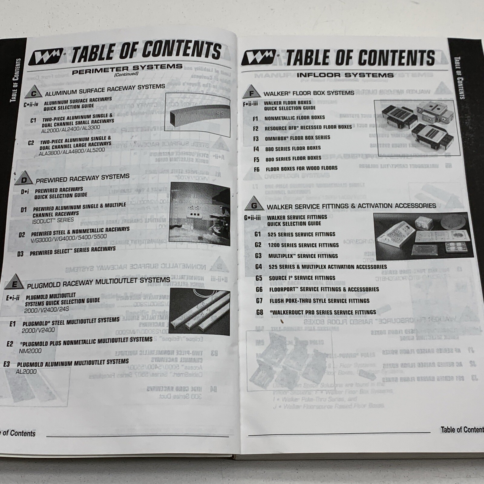 Vintage 2004 Wiremold Walker Products Buyer Guide Catalog Order Book
