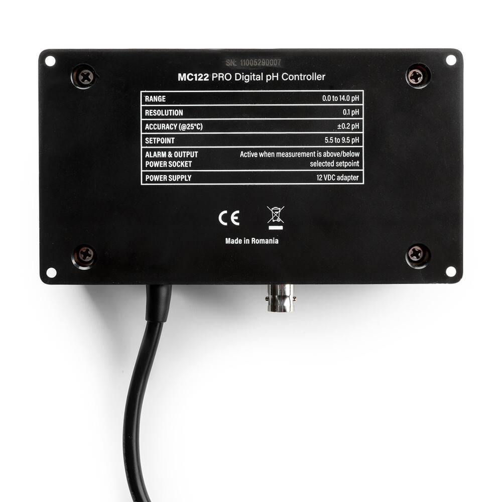 Milwaukee MC122 PRO pH Controller, USA 110V for Aquariums,