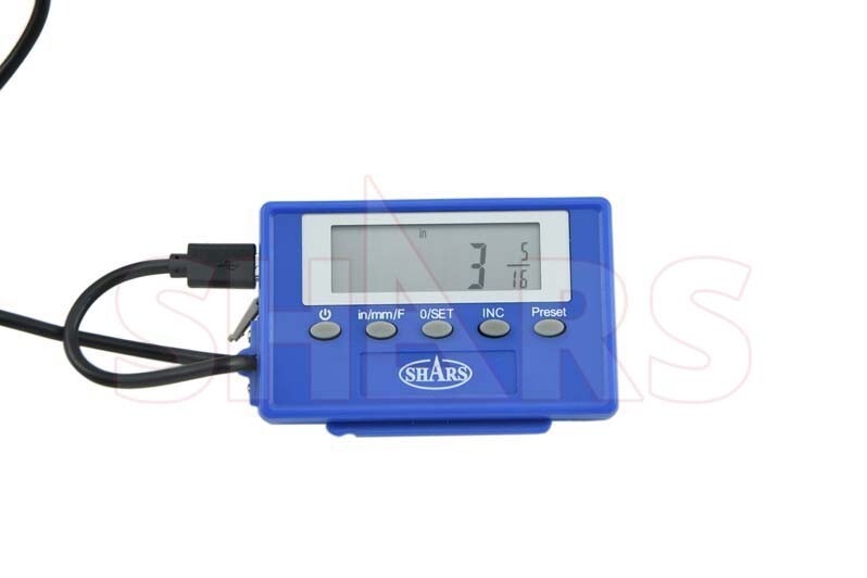 Shars 12″ Stainless Steel Digital Remote Readout DRO Quill Scale IP54 NEW #}