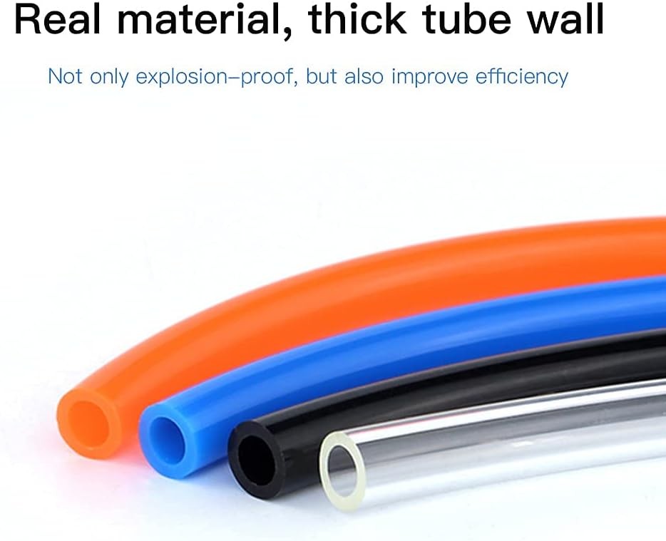 Polyurethane Flexible Tubing Pneumatic PU Pipe Tube Hose – Air Chemical Fuel Oil