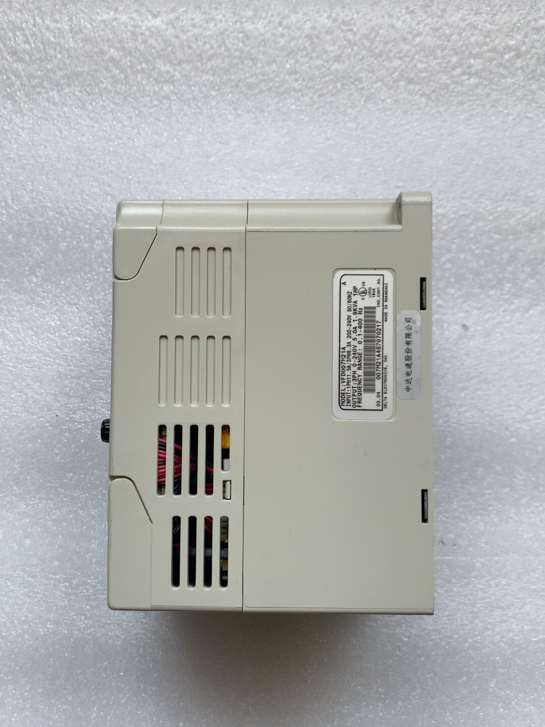 One Delta VFD007M21A Welcome counteroffer