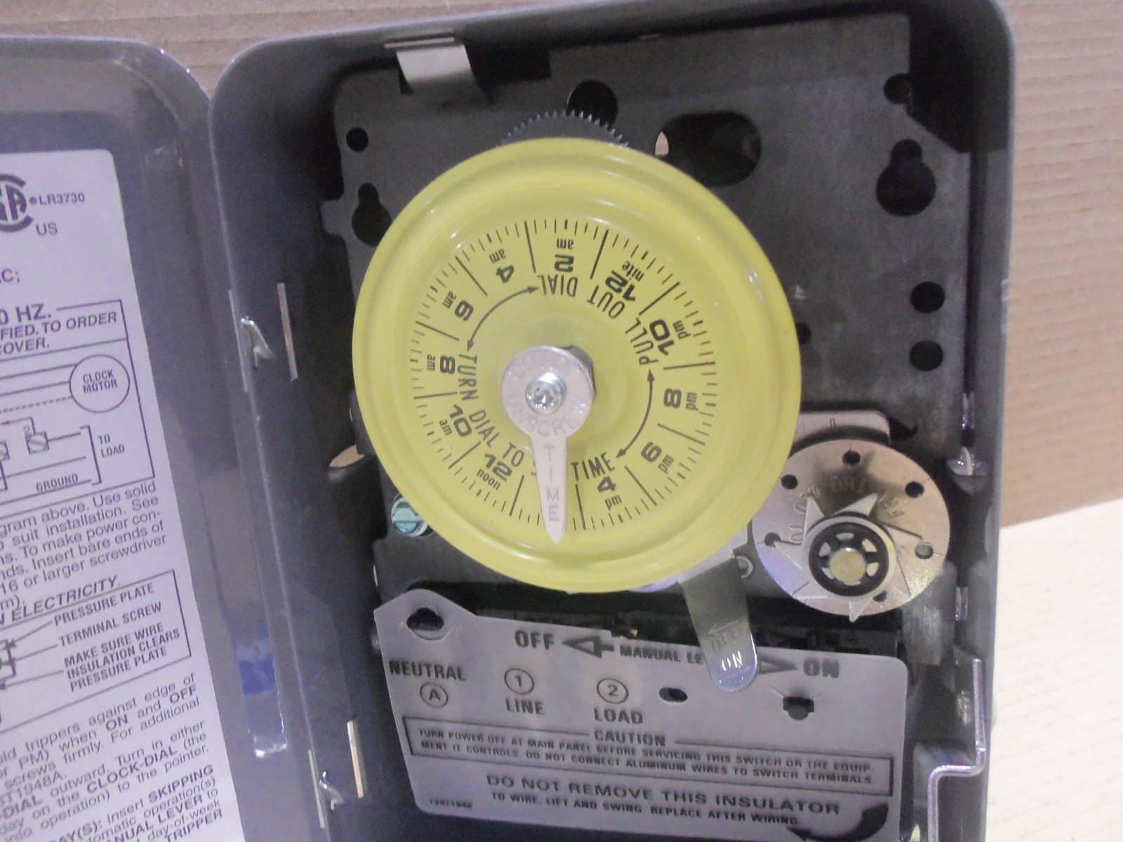 Intermatic T171 Mechanical Time Switch 120V SPST AK