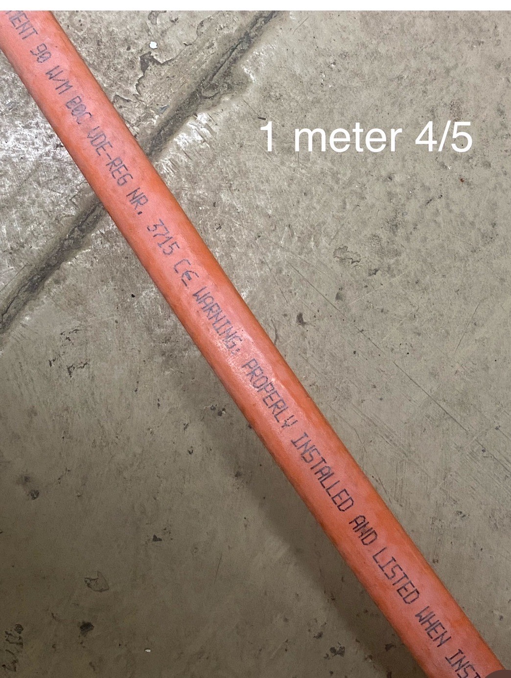 RAYCHEM Cable appr 100ft EM2-XR Self Regulating Wire Heating Cable & De-Ice 1/7