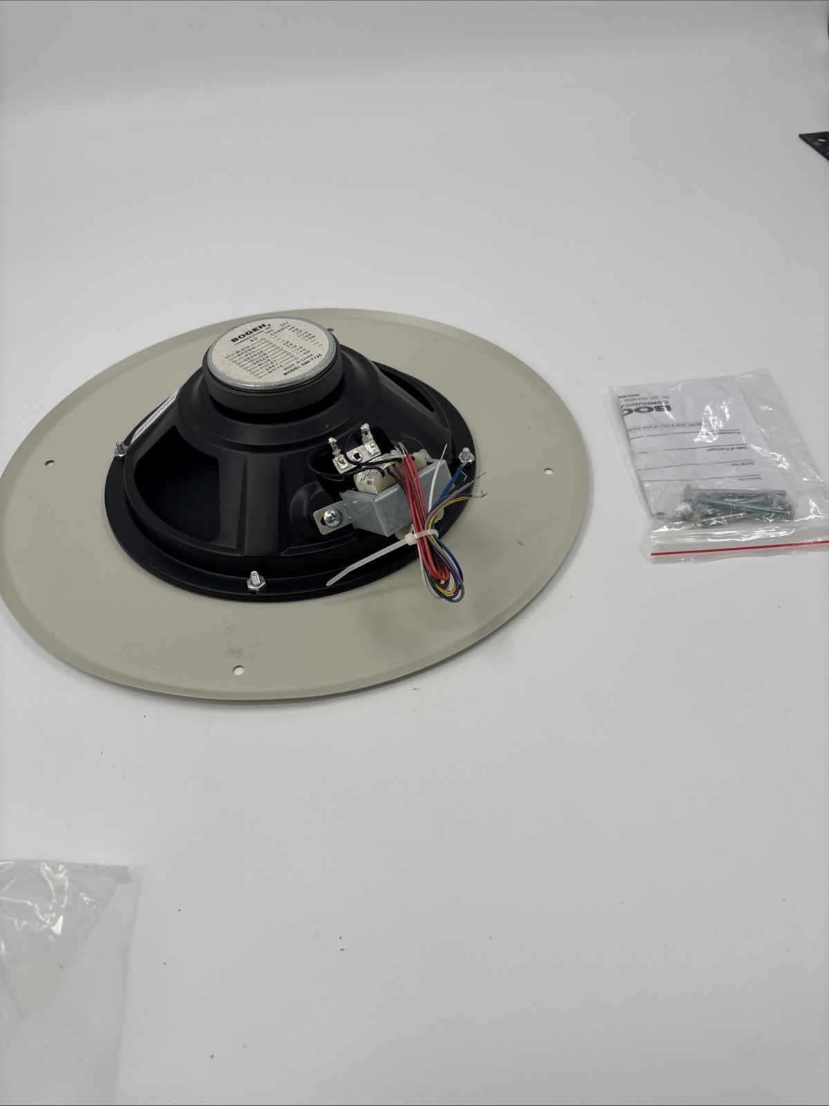 Bogen S86T725PG8W Speaker CEILING UPC 765368480894 – Speaker Grille Assembly New