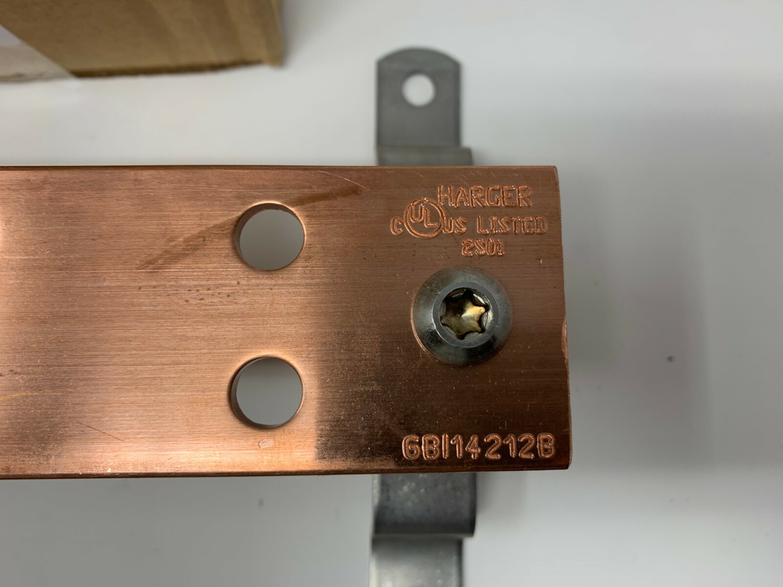 NEW Harger GBI14212B 1/4″ x 2″ x 12″ Ground Bar Fast Free Shipping!