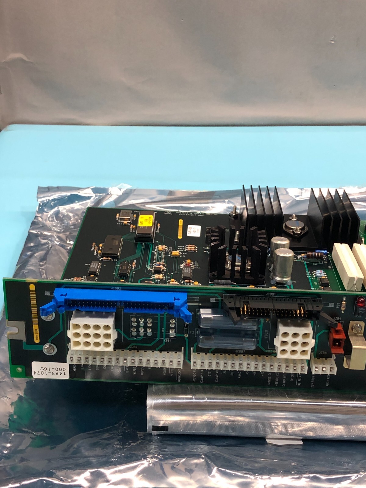 Kulicke & Soffa 01488-4008-000-01 Clamp Drive Section Board, PCB, 154967