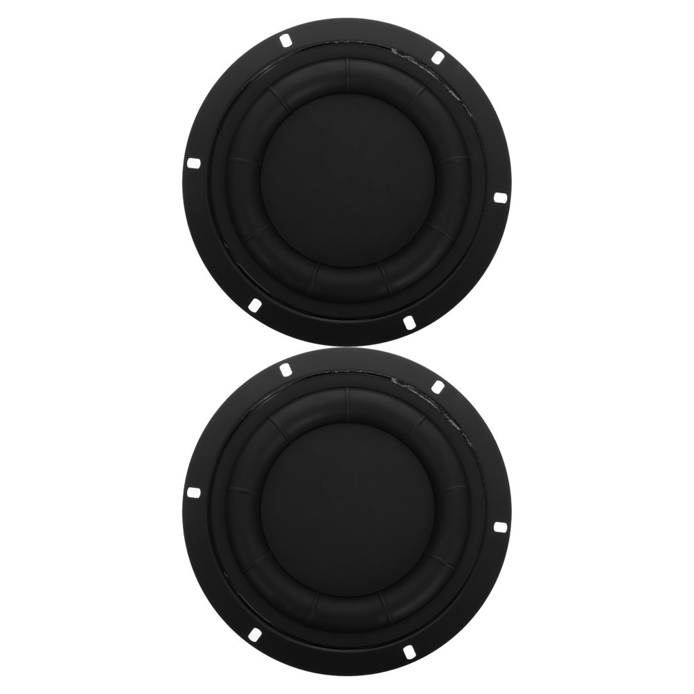 2 Pcs Bass Radiator Passive Speaker Repair Round Subwoofer Diaphragm