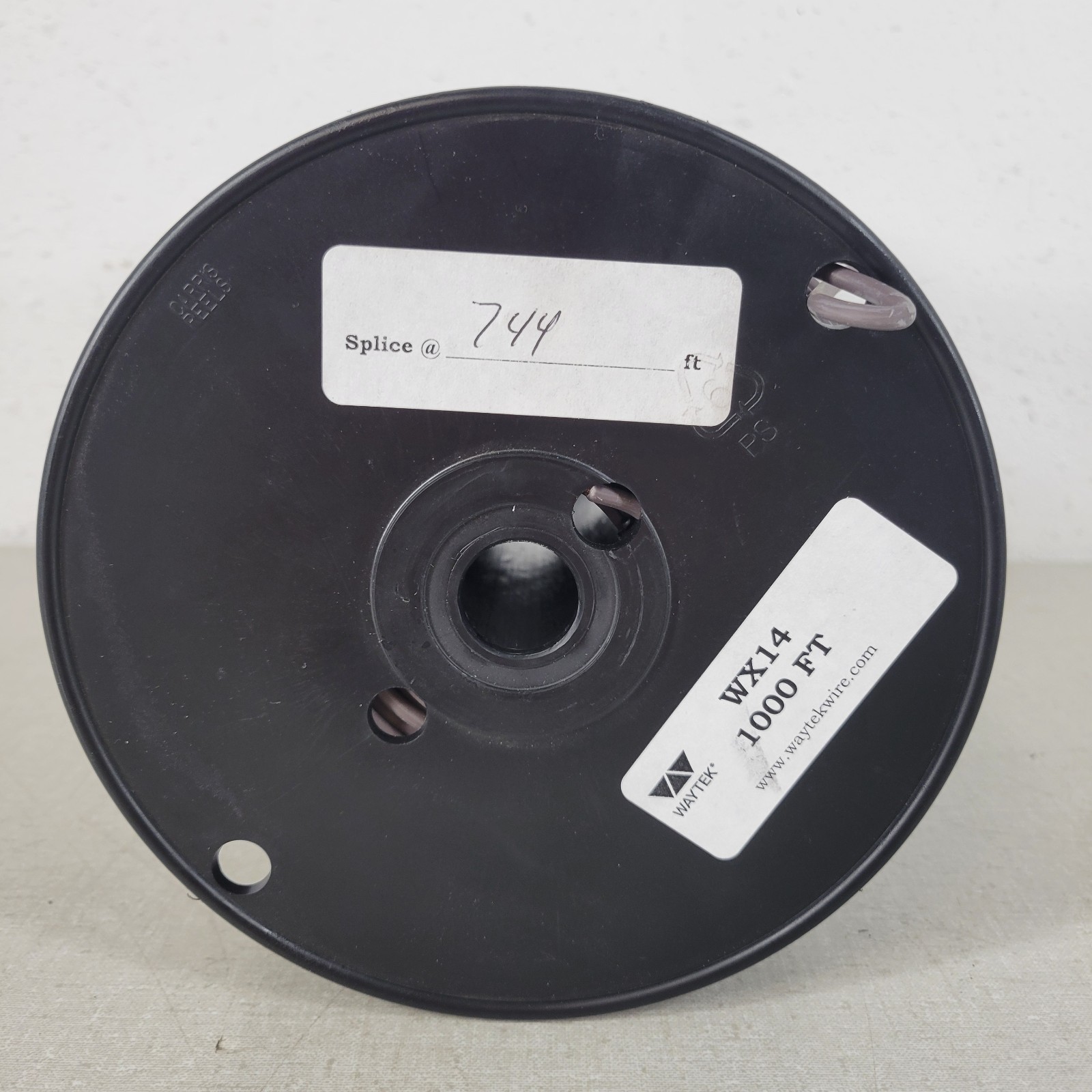 Partial Reel 740ft: Waytek WX14-1 Automotive Primary Wire GPT Standard Wall 14GA