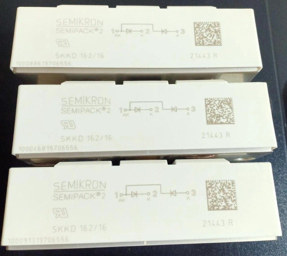 3Pcs Lots of SKKD162/16 SEMIKRON Diode IGBT MODULE SKKD162-16 Brand New Original