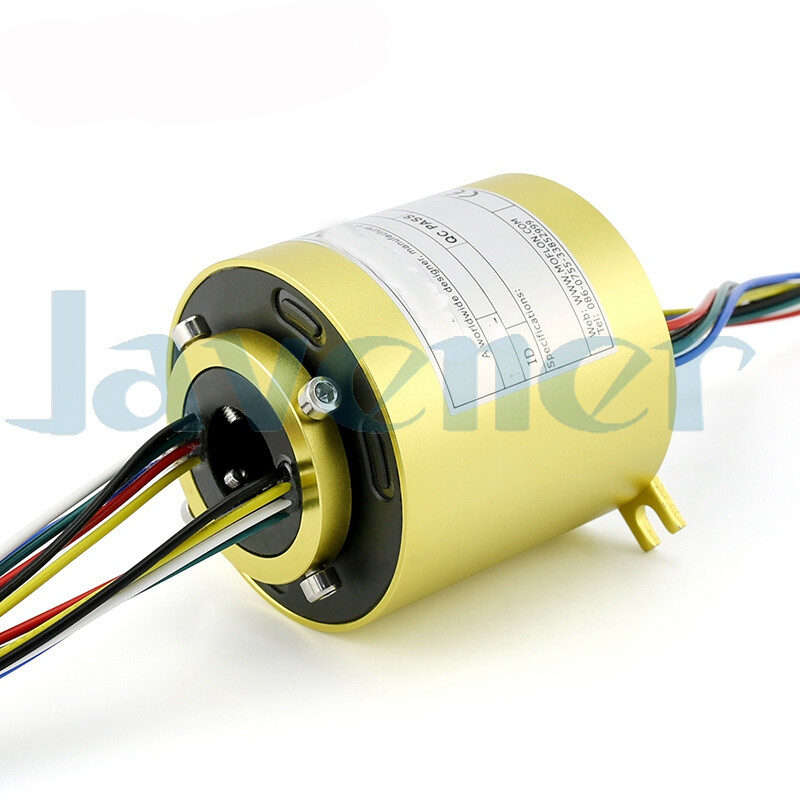 5-60mm Hole 6/12 Wire 2/5/10A 250Rpm Capsule Slip Ring Monitor Robotic Metal