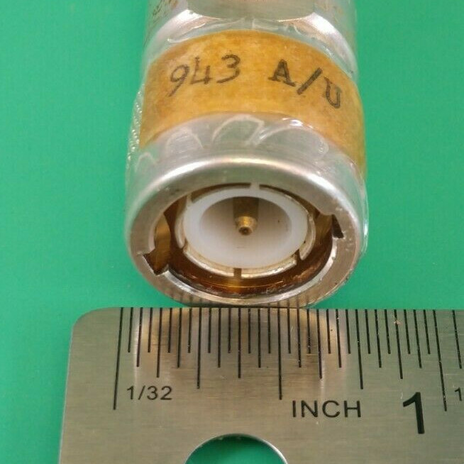 KINGS ELECTRONICS UG-943A/U N-TYPE CONNECTOR SILVER