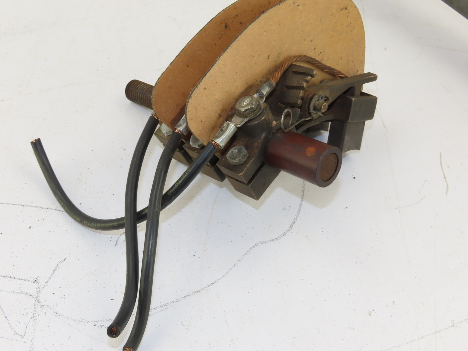 Large G&L Slip Ring Carbon Brushes 20HP 460Volt 3phase Electrical Contact 7Pole