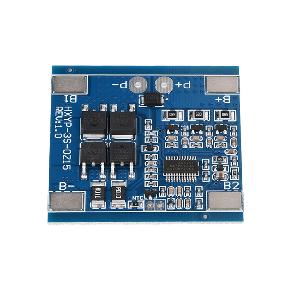 3S 12V 15/20/25/30A 18650 Lithium Battery Protection Board 11.1V 12.6V Balanced
