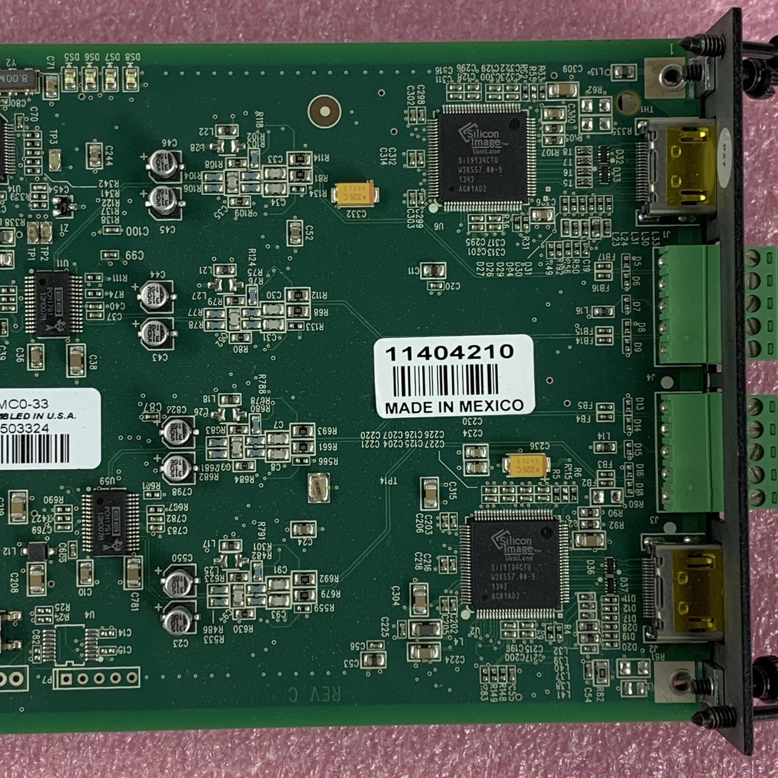 Crestron DMCO-33 HDMI w/ 4 Stereo Analog Audio Output Card