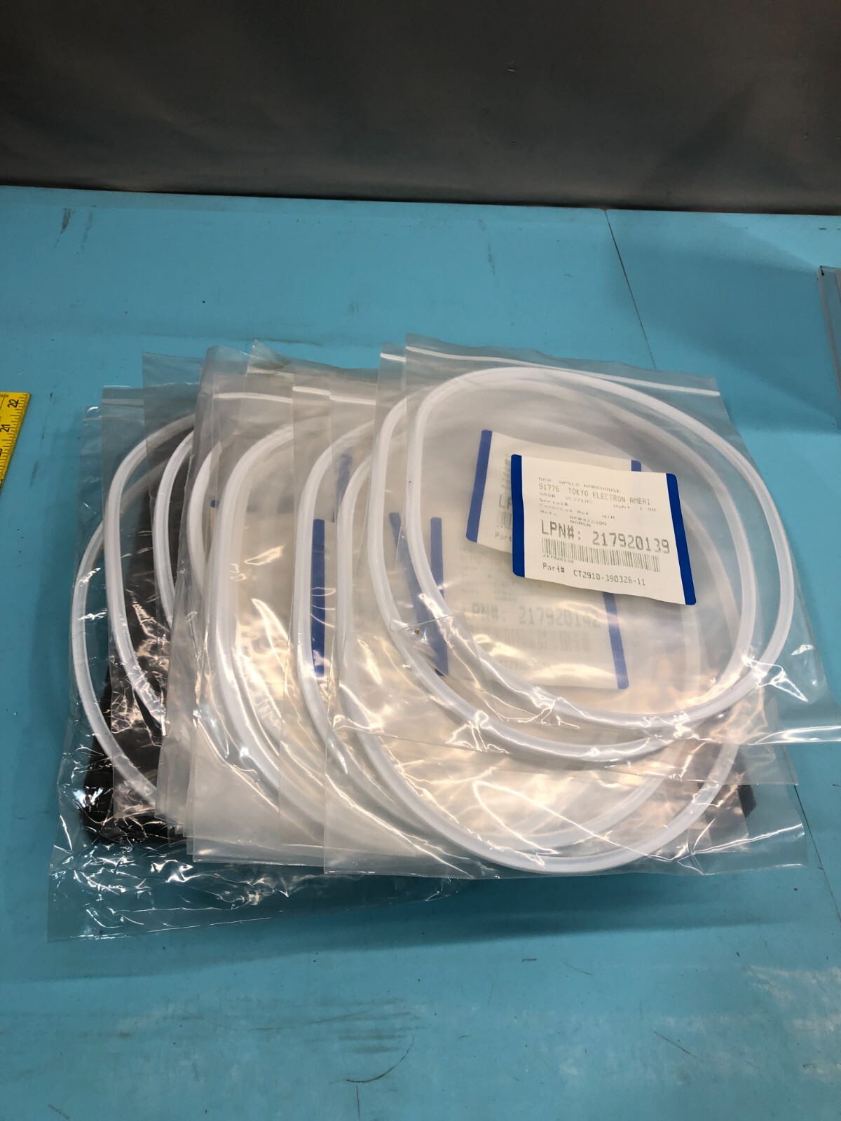 13 Tokyo Electron TEL CT2910-390326-11 Seal, Shutter Ring, CU, 174553