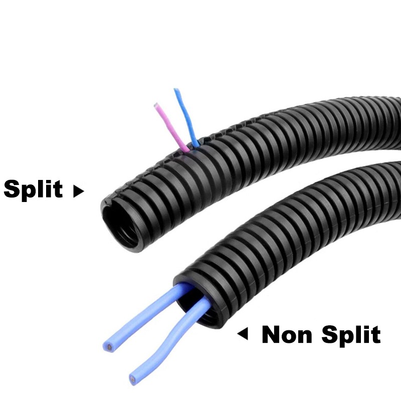 Flexible Cable Conduit | Sleeving | Sheathing Split & Unsplit Loom Harness