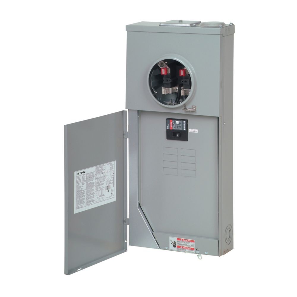 Eaton MB816B200BTS 200A Resi Meter Breaker, NEMA 3R, 120/240 Vac