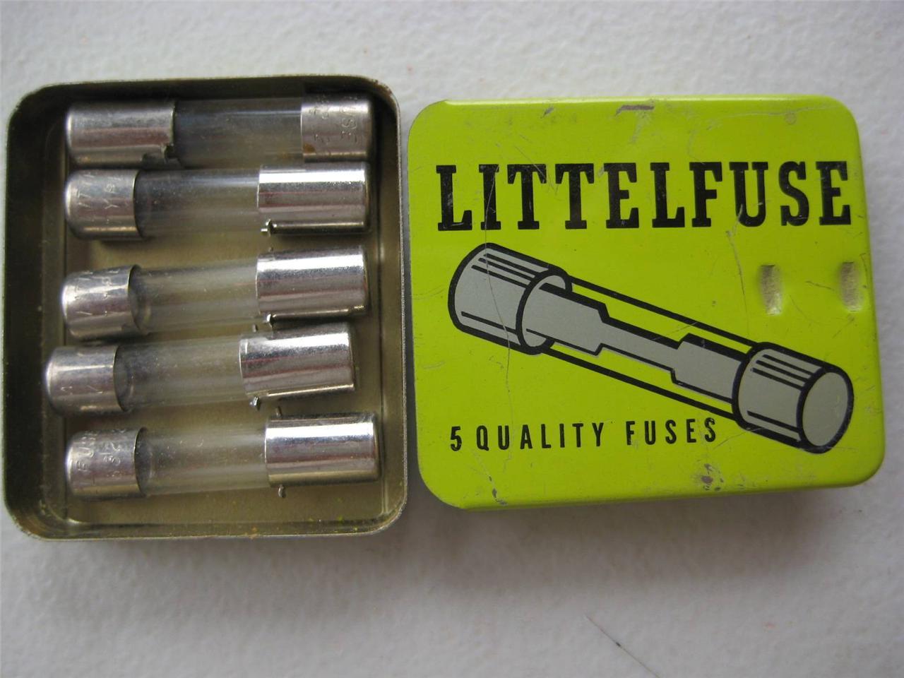 5X Littelfuse Fuse C 332 1-1/2 1-3/4 3 3-1/2 4 5 7 or 8 Amp 250V “NOS”