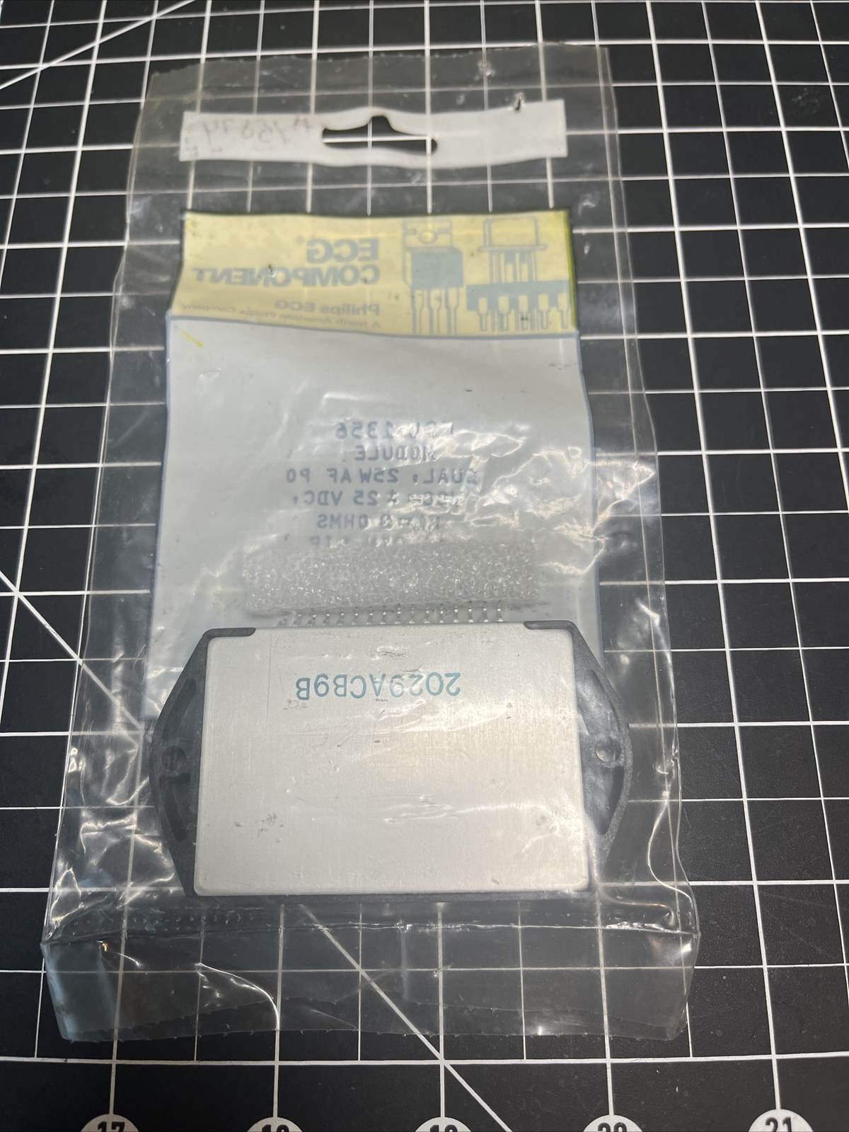ECG1356 (STK2025) – Module Dual 25W AF – 16 Pin SIP – NOS
