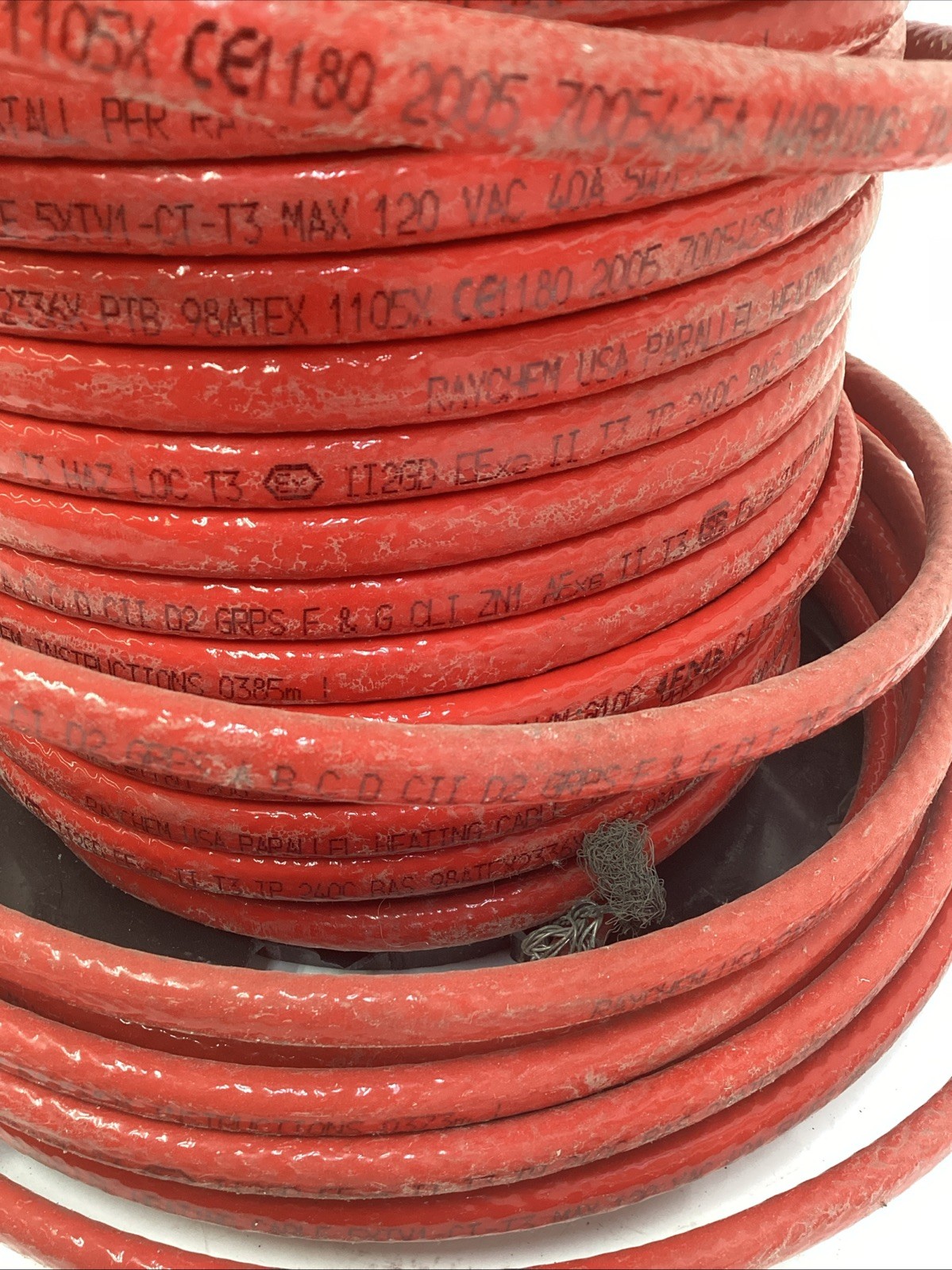 Raychem Parallel Heating Cable 5XTV1-CT-T3 APPROX. 145 FT. NEW