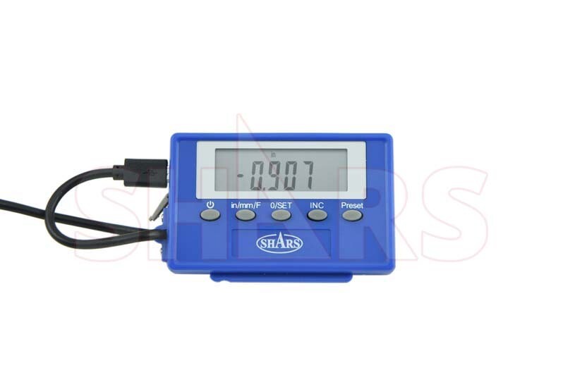 Shars 12″ Stainless Steel Digital Remote Readout DRO Quill Scale IP54 NEW #}