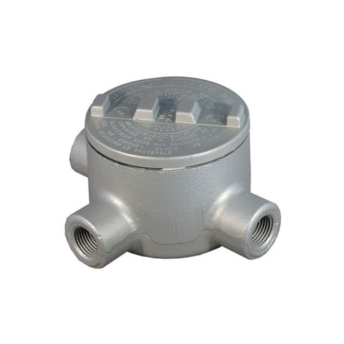 Appleton GRT100-A, 1″ Hub, Aluminum, Explosionproof Conduit Outlet Box, 1 pc