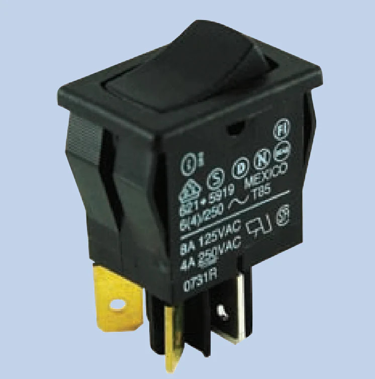 USCSW075L1-1 – US CIRCUITS – MINIATURE SNAP-IN NYLON ROCKER SWITCH, ON – NONE –
